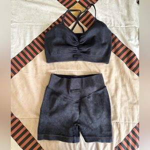 Boo + tee work out set